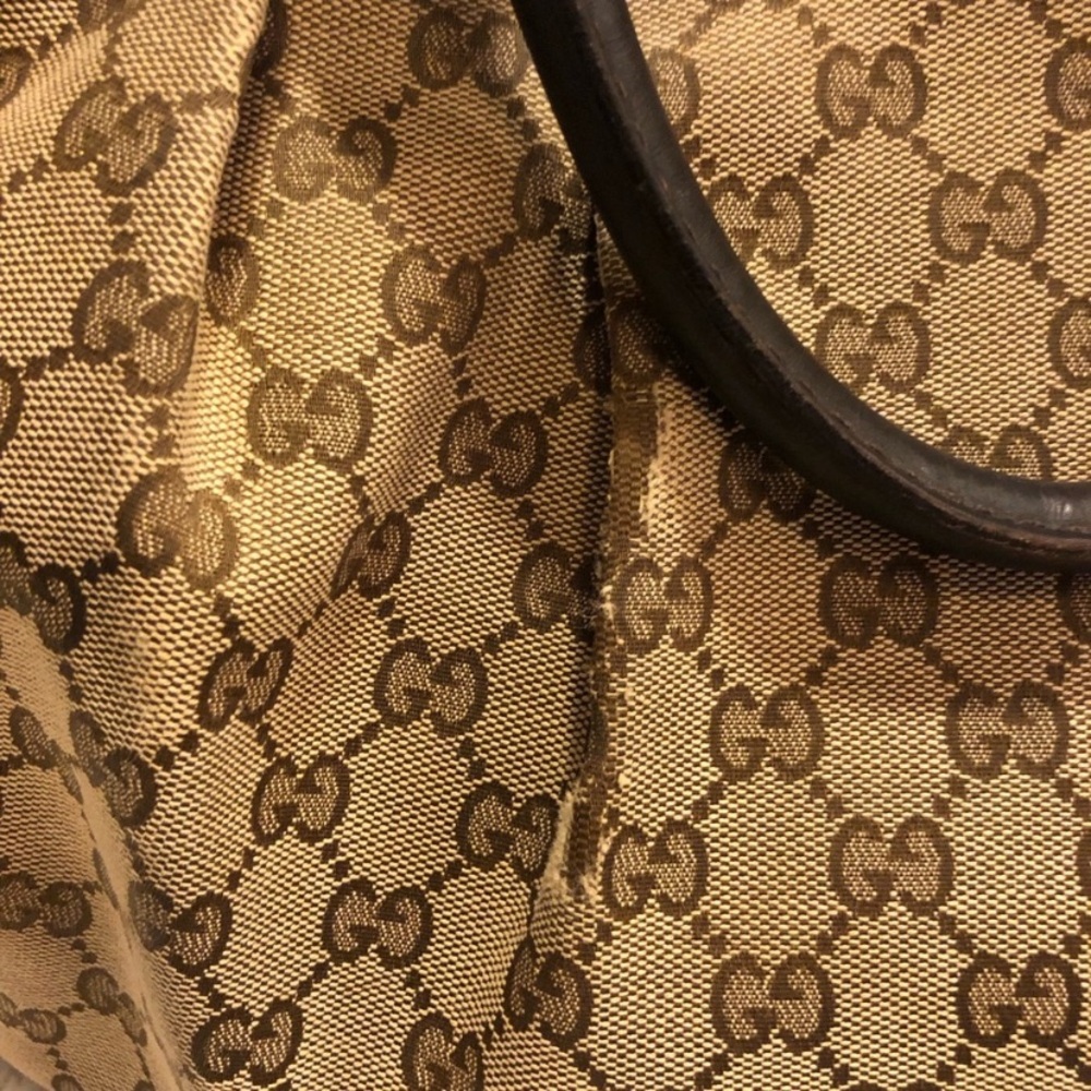 Gucci GG Supreme Canvas Satchel size 15 x11x5 - Picture 10 of 16